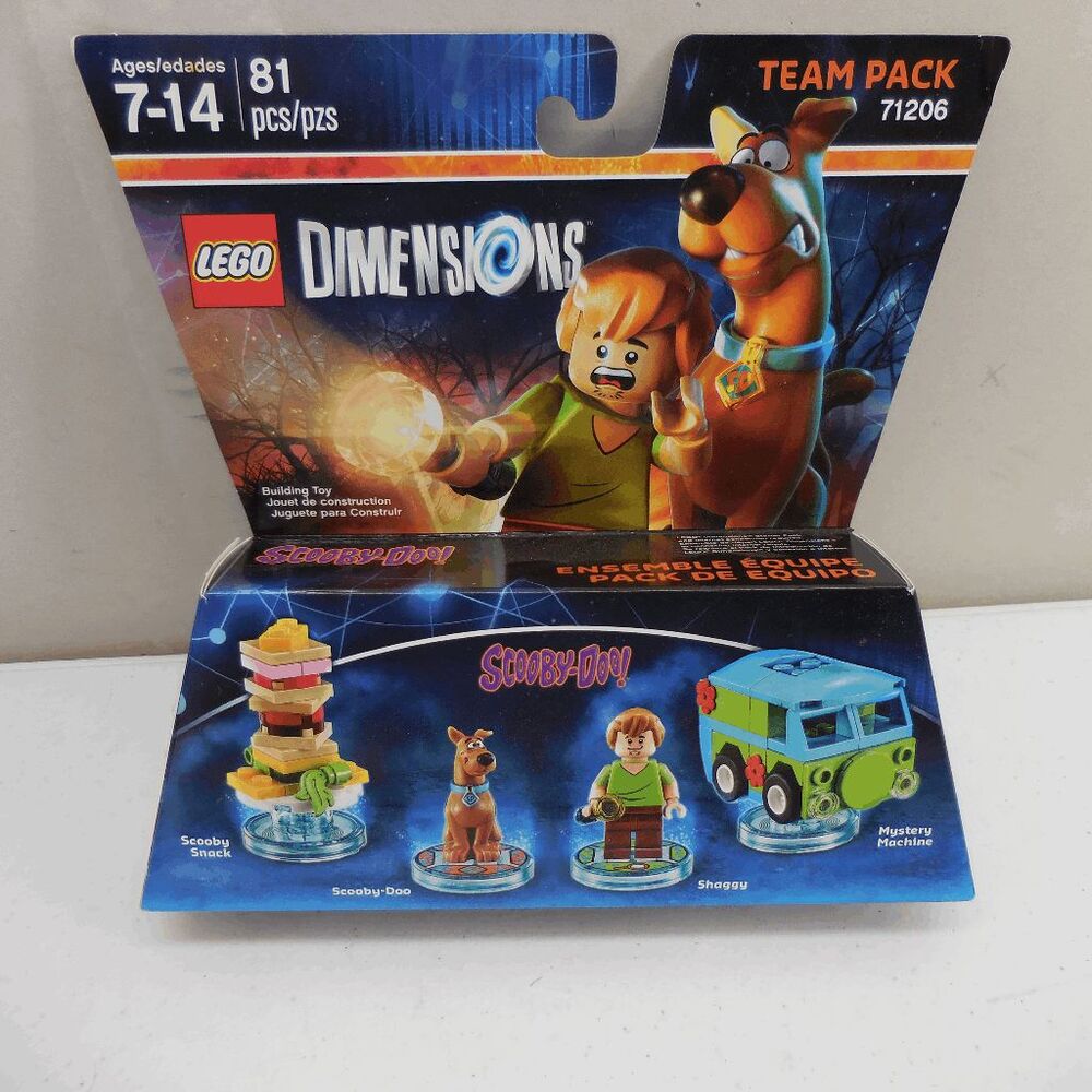 Brand New & Sealed LEGO Dimensions: Scooby-Doo Team Pack (71206)